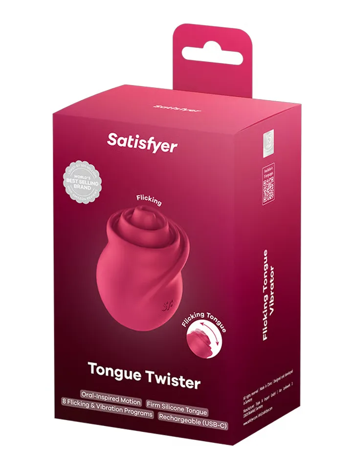 Satisfyer Tongue Twister Flicking Tongue Vibrator - Klitorinis vibratorius 5 [full]
