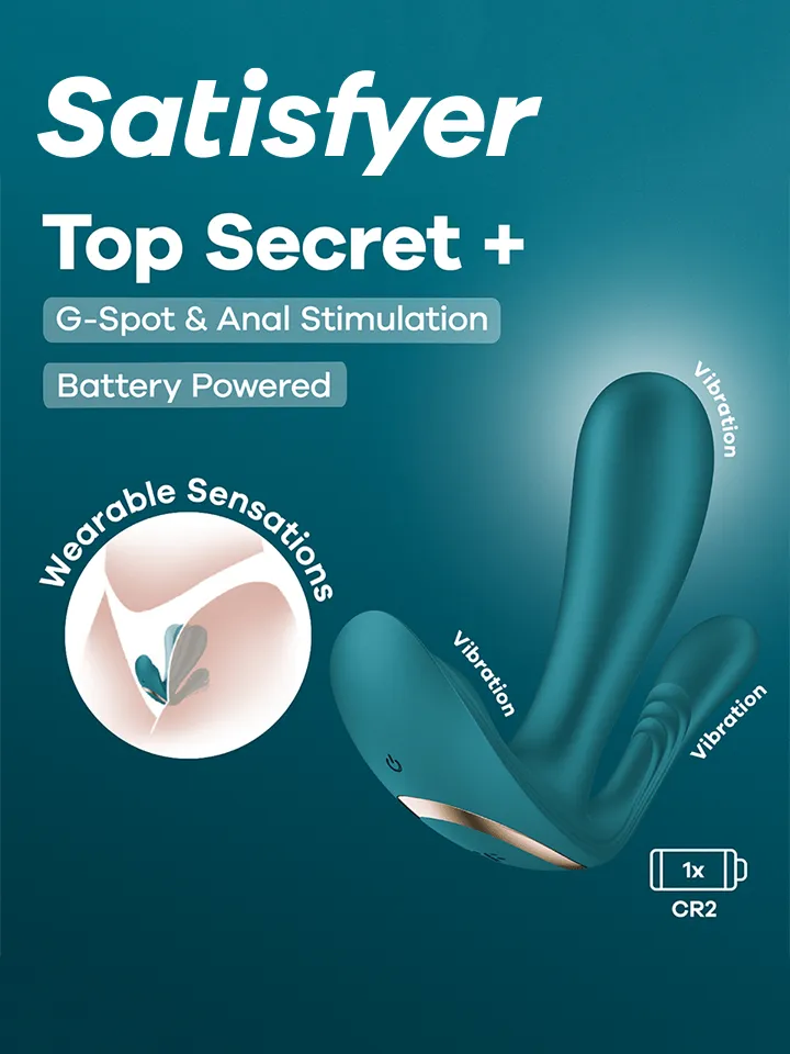 Satisfyer Top Secret+ Battery Powered - G taško vibratorius 1 [full]