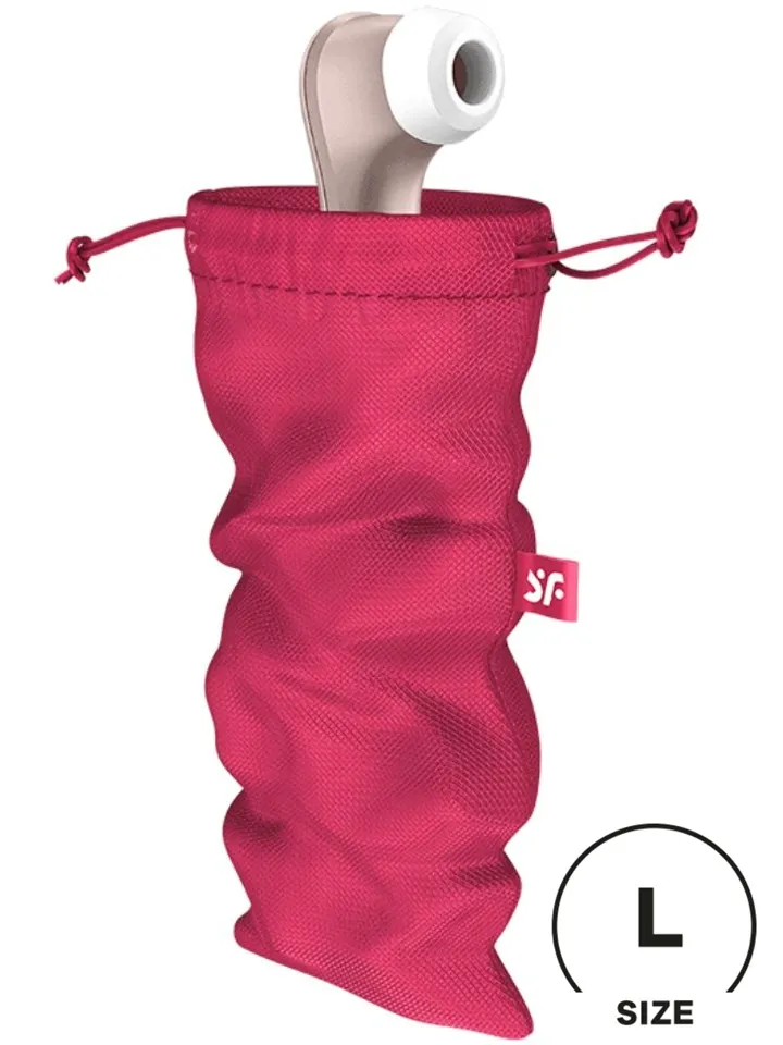 Satisfyer Treasure Toy Bag Large Pink - Sandėliavimo krepšys 1