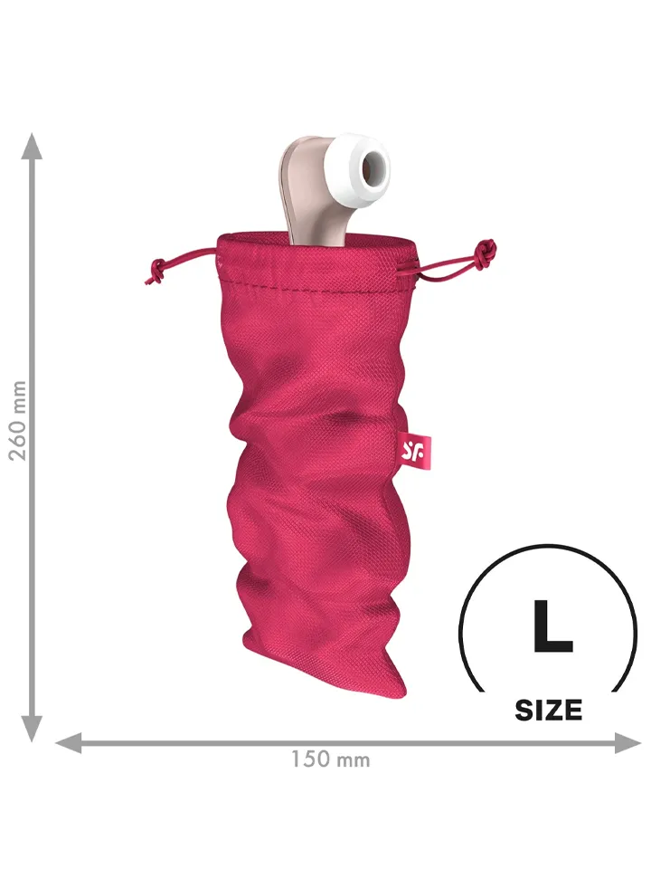 Satisfyer Treasure Toy Bag Large Pink - Sandėliavimo krepšys 2