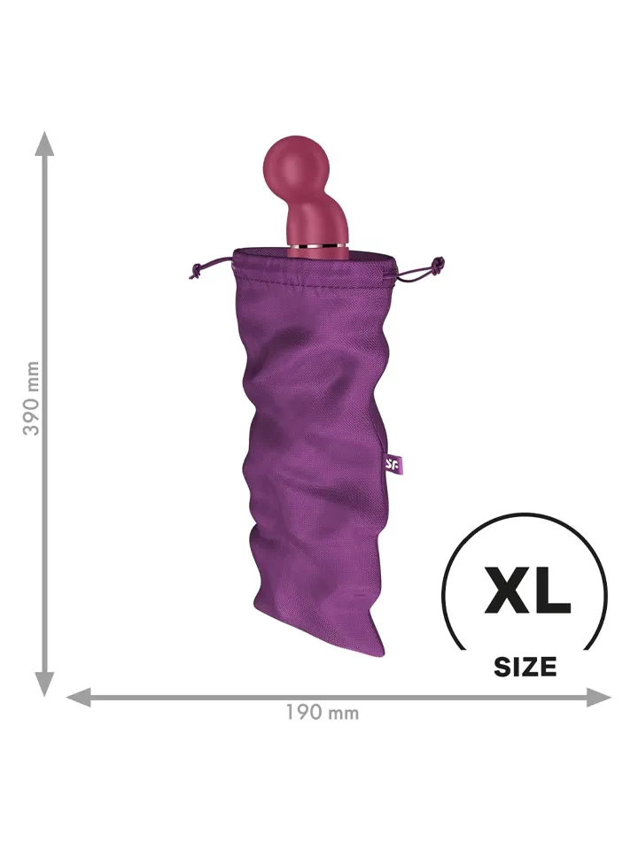 Satisfyer Treasure Toy Bag XL Violett - Sandėliavimo krepšys 2 [full]