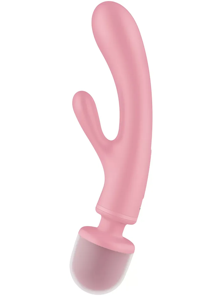 Satisfyer Triple Lover Pink - Stebuklinga lazdelė / masažo lazdelė 3