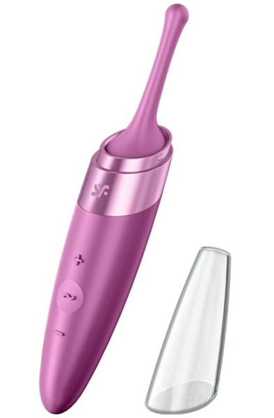 Satisfyer Twirling Delight Tip Vibrator Berry - Vibratorius 1