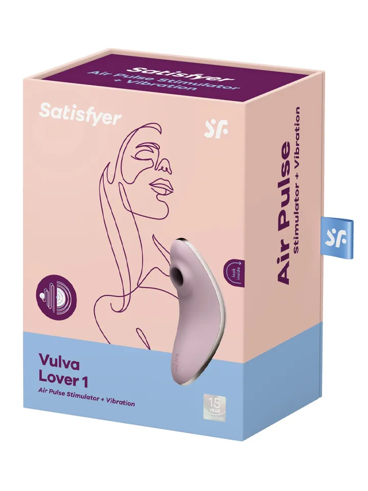 Satisfyer Vulva Lover 1 Violet - Oro slėgio vibratorius 4 [full]