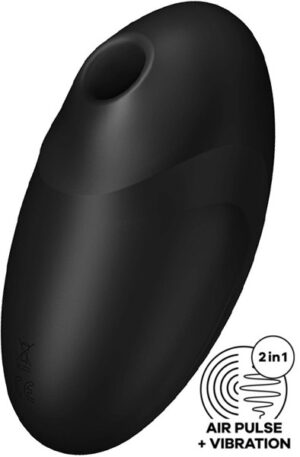 Satisfyer Vulva Lover 3 Black - Oro slėgio vibratorius 1