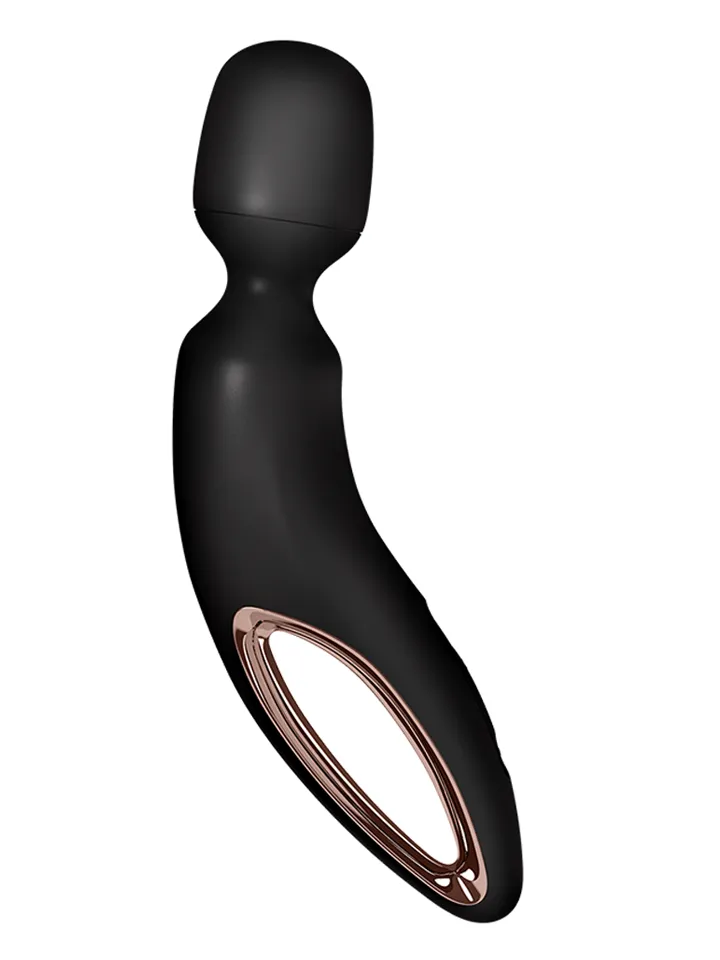 Satisfyer Wand-Erland Black/Rosegold - Stebuklinga lazdelė / masažo lazdelė 3 [full]