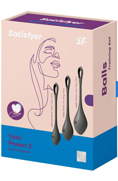 Satisfyer Yoni Power 2 Black - Kegelio rutuliai 4