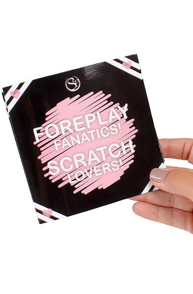 Secret Play Foreplay Fanatics Scratch Card - Sekso žaidimas 2