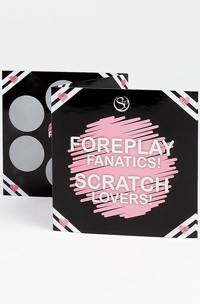 Secret Play Foreplay Fanatics Scratch Card - Sekso žaidimas 3