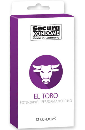 Secura El Toro Performance Ring 12-pack - Prezervatyvai 1