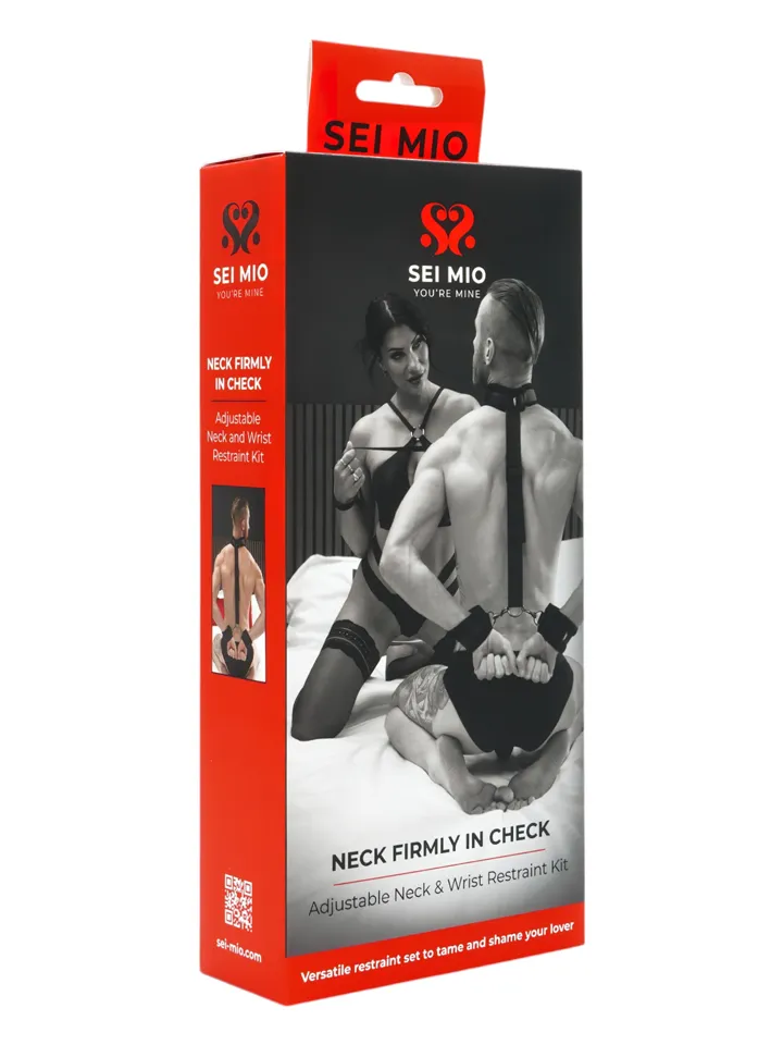 Sei Mio Adjustable Neck & Wrist Restraint Kit - Antrankiai & amp; karoliai 4 [full]
