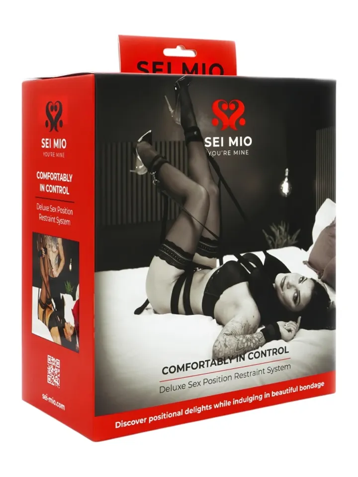 Sei Mio Deluxe Sex Position Restraint System - Riešas ir kulkšnies rankogaliai 3 [full]