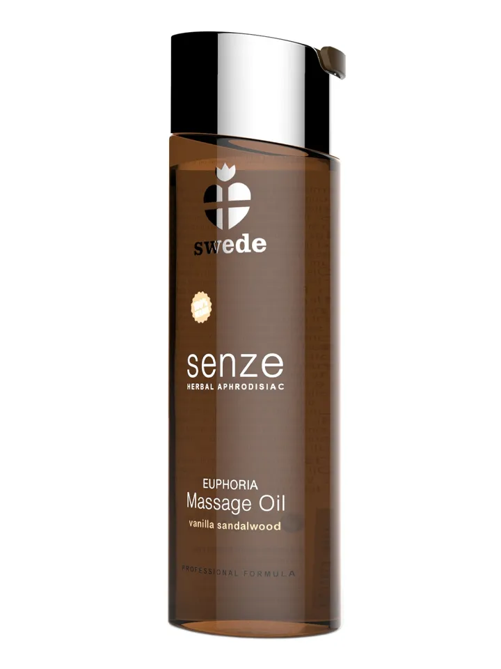 Senze Euphoria Massage Oil Vanilla Sandalwood 150ml - Masažinis aliejus 1 [full]