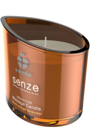Senze Massage Candle Clove Orange Lavender 150ml - Masažo žvakės 1