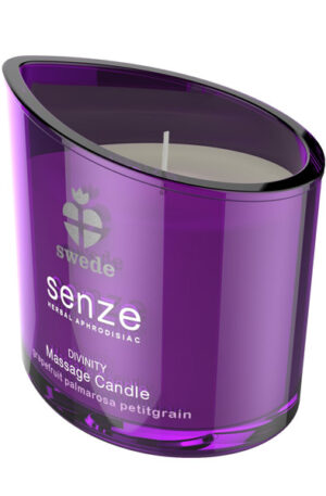 Senze Massage Candle Grapefruit Palmarosa Petitgrain 50ml - Masažo žvakės 1