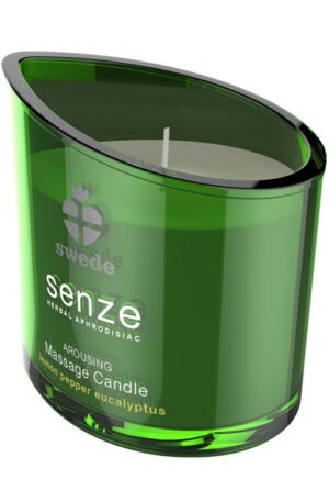 Senze Massage Candle Lemon Pepper Eucalyptus 50ml - Masažo žvakės 1