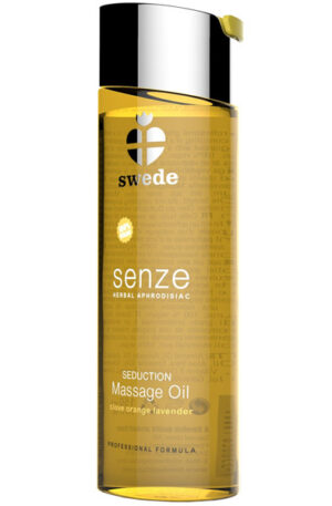 Senze Seduction Massage Oil Clove Orange Lavender 75ml - Masažinis aliejus 1