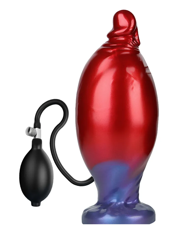Shadow Behemoth Inflatable Monster Dildo 22 cm - Pripučiamas dildo 2 [full]