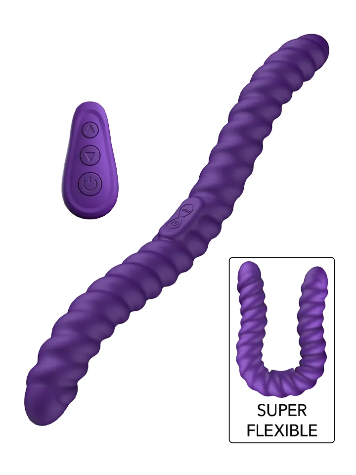 She.E.O Dual-Sided Flexible Vibrator - Vibruojantis dildo 1 [full]