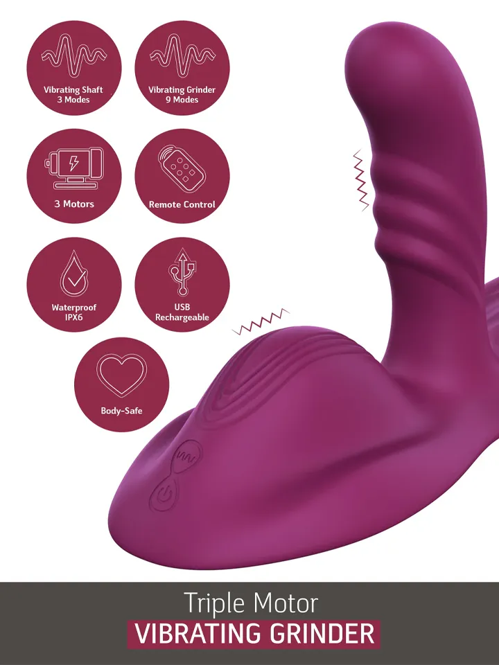 She.E.O Triple Motor Vibrating Grinder - Vibruojanti plokštė 2 [full]