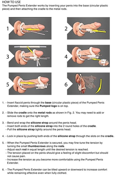 Shots Pumped Penis Extender - Varpos plėtra 4