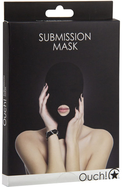 Shots Submission Mask Black - BDSM kaukė 2