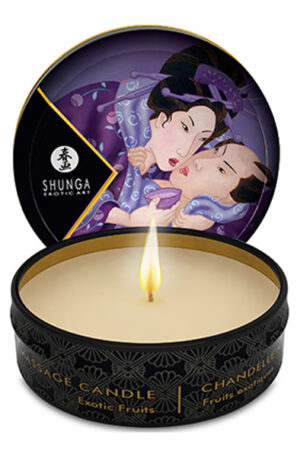 Shunga Erotic Art Massage Candle Exotic Fruits 30ml - Masažo žvakės 1