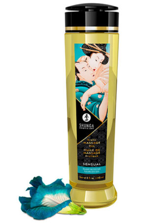 Shunga Massage Oil Sensual Island Blossoms 240ml - Masažinis aliejus 1