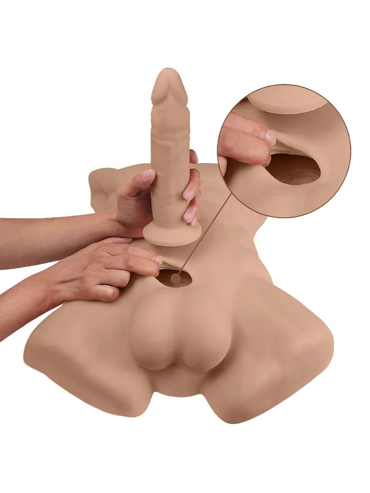 Silex-D Apollo L Male Torso Caramel - Sekso lėlė 2 [full]