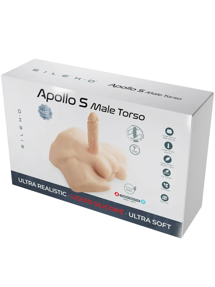 Silex-D Apollo S Half Male Torso - Sekso lėlė 4