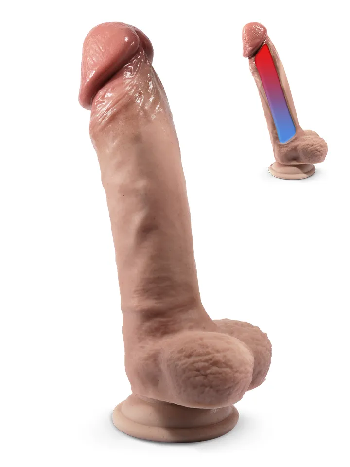 Silex-D Premium Real Skin Model 1 23 cm - Gyvenimo dildo 1 [full]