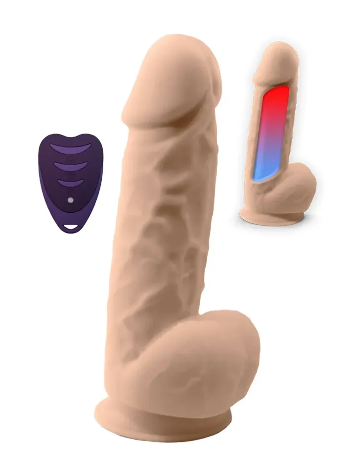 Silex-D Vibrating Dildo 21,5 cm - Vibruojantis dildo 1 [full]