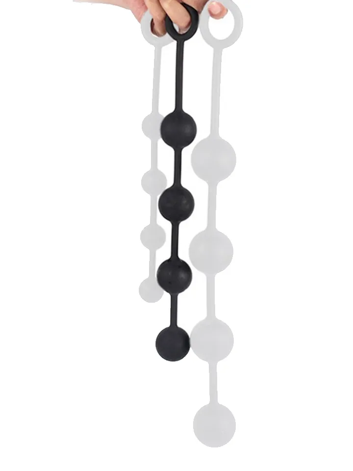 Silicone Anal Balls Quarty M 35 cm - Papildomi išangės karoliukai 1 [full]