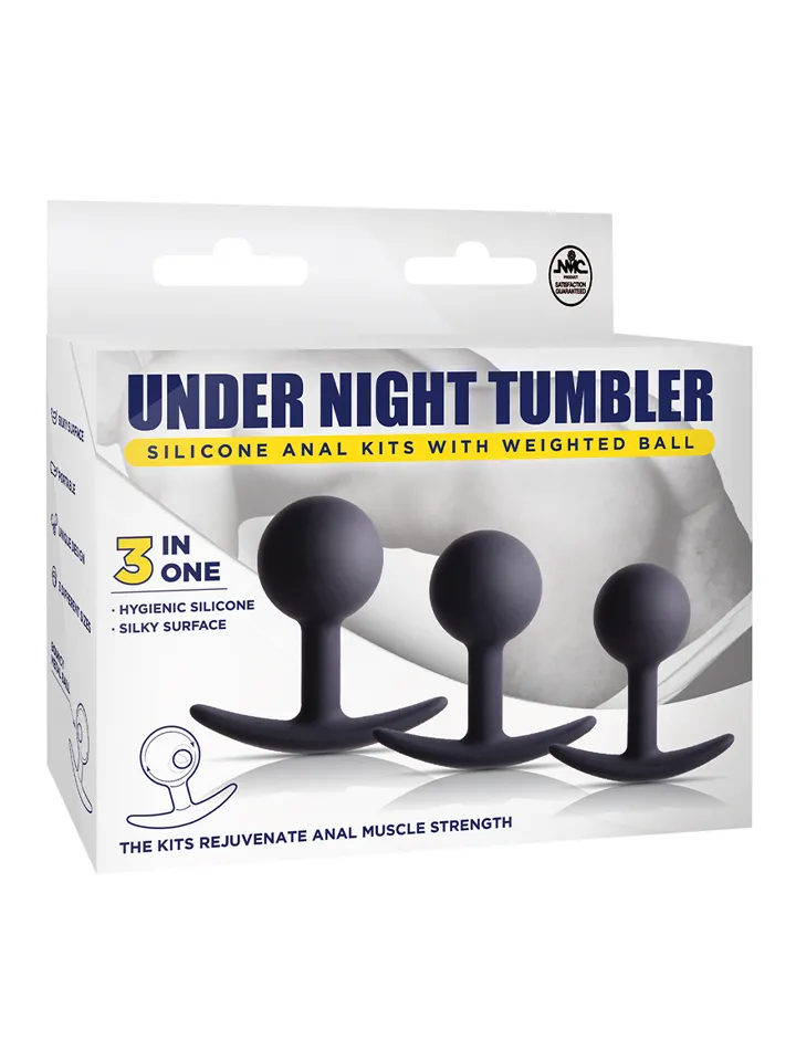Silicone Anal Kit With Weighted Ball - Analinis kištuko rinkinys 4 [full]