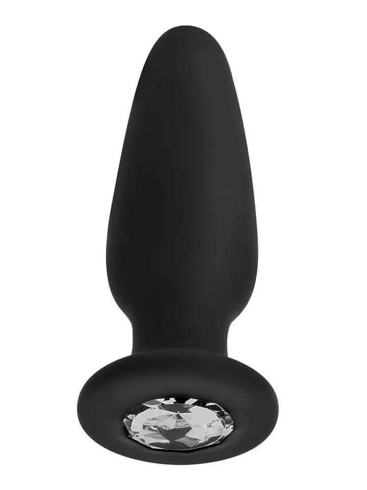 Silicone Anal Plug With Jewel 10,4 cm - Analinis kištukas 1 [full]