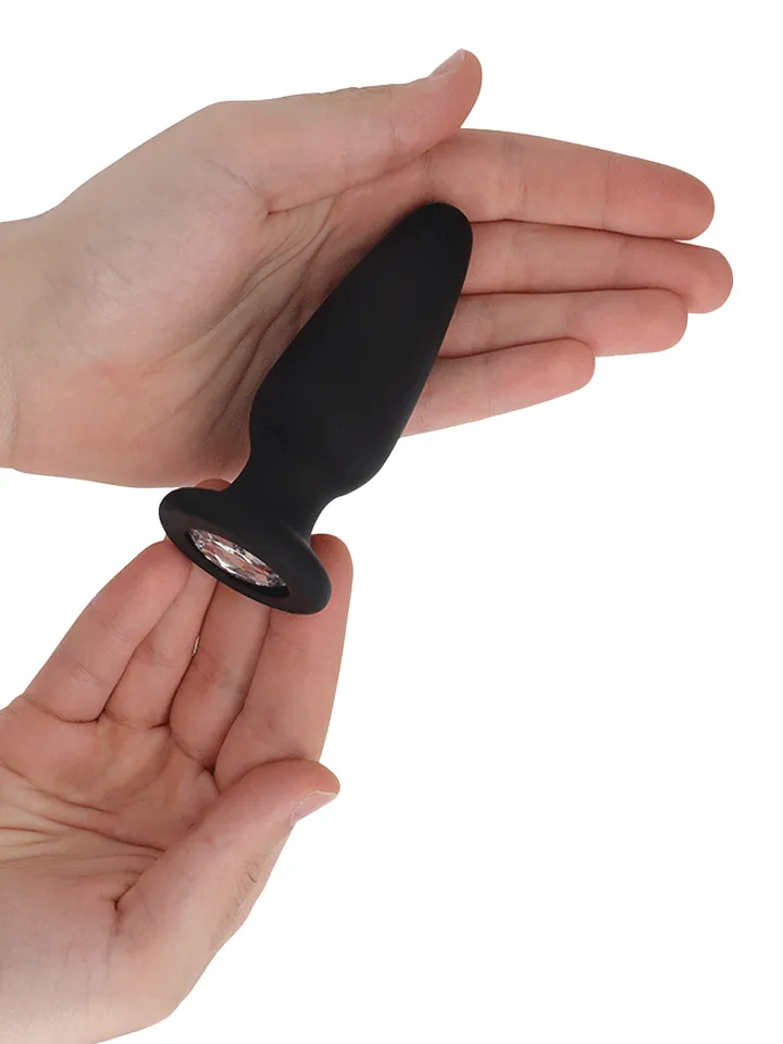 Silicone Anal Plug With Jewel 10,4 cm - Analinis kištukas 2 [full]