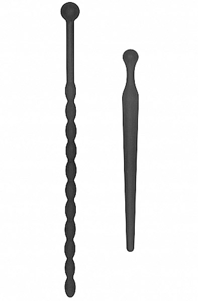 Silicone Beginners Plug Set Black - Dilatoriaus paketas 1