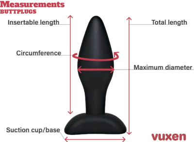 Silicone Butt Plug - Small - Užpakalio kaištis 4