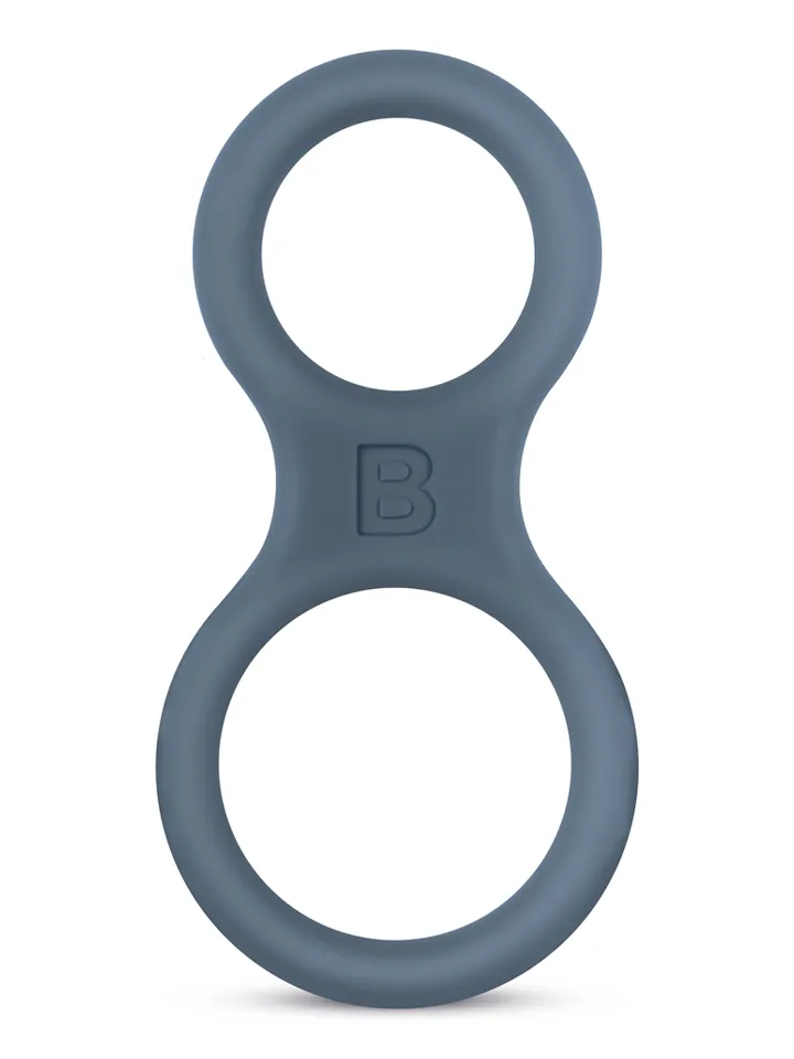 Silicone Cock Ring & Ball Stretcher - Varpos ir kapšelio žiedai 1 [full]