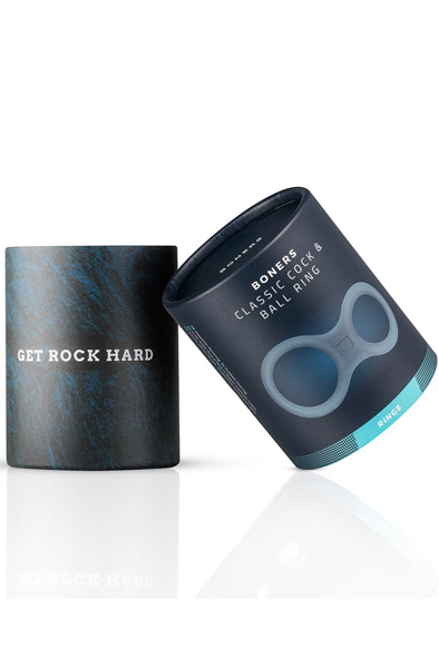 Silicone Cock Ring & Ball Stretcher - Varpos ir kapšelio žiedai 3