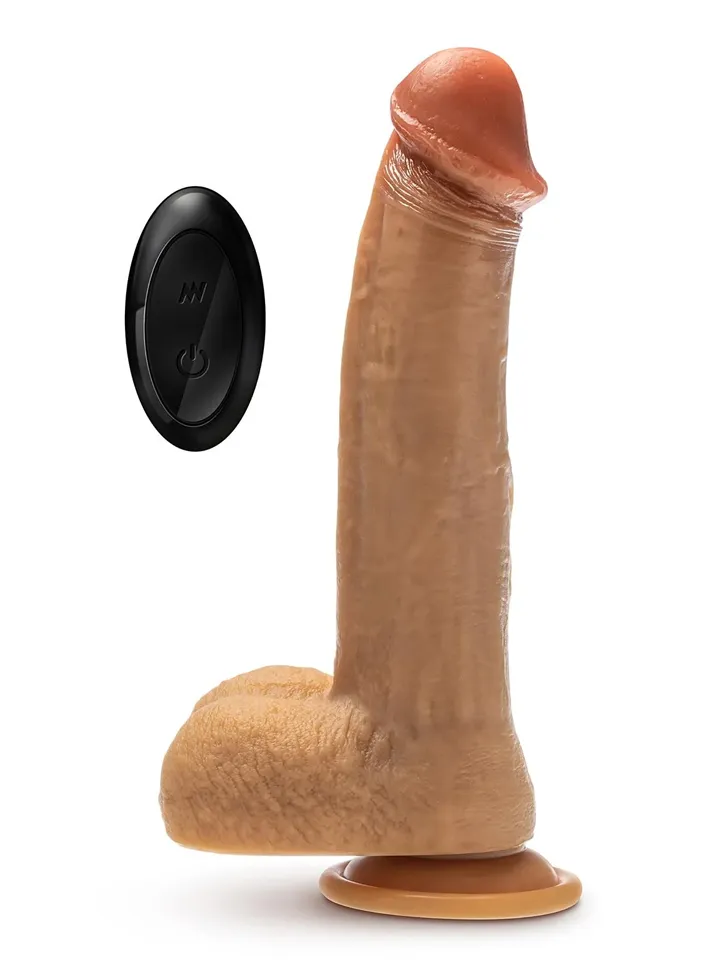 Silicone Dr. Phillips Thrusting Dildo 21,6 cm - Vibruojantis dildo 1 [full]