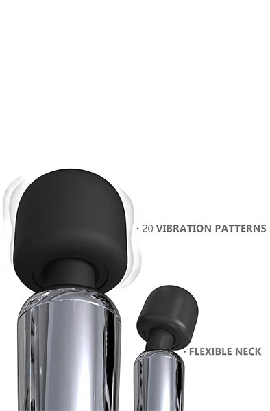 Silvery High-Tech Super Powerful Wireless Wand - Stebuklinga lazdelė / masažo lazdelė 2