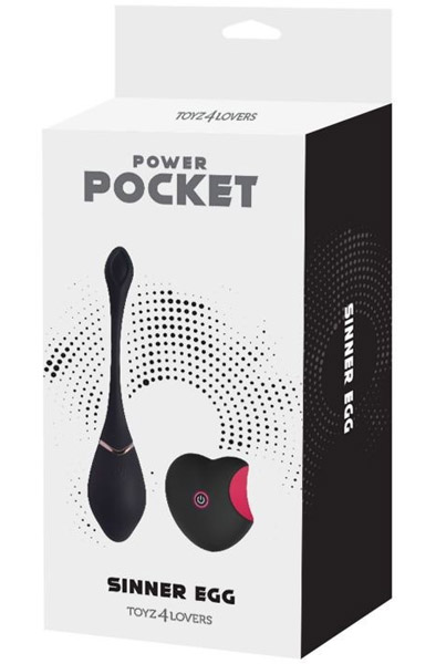 Sinner Egg Vibrating Egg - Vibruojantis kiaušinis 4