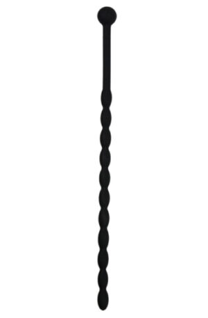 Sinner Gear Ribbed Silicone Dilator Black - Dilatorius 1