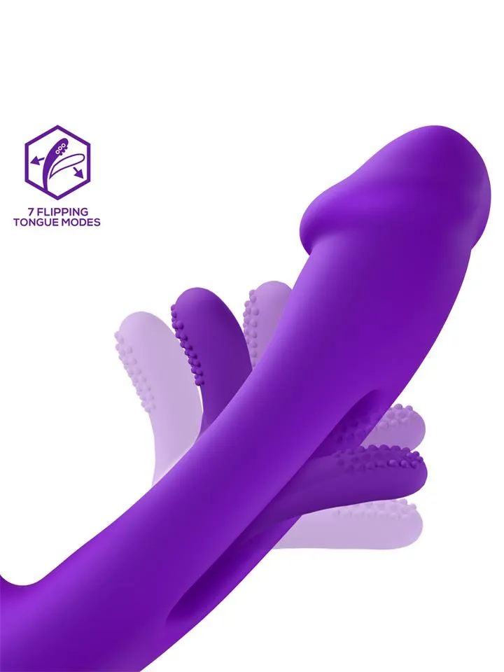Siter 2.0 Flapping Tongue With Hitting Ball Vibrator - Triušio vibratorius 2 [full]
