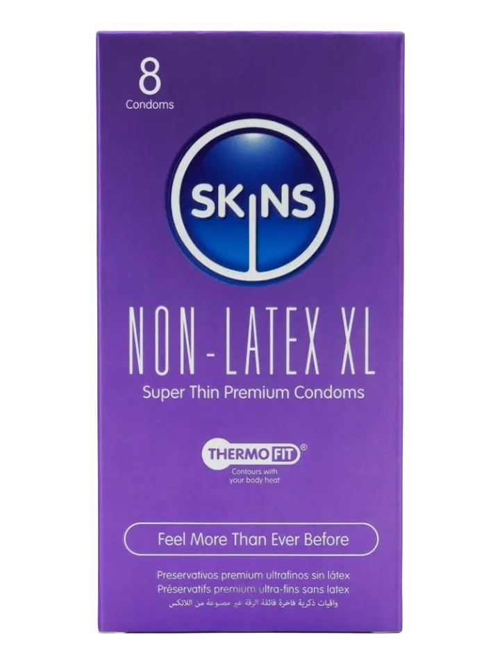 Skins Non-Latex XL Condoms 8-pack - Prezervatyvai 1 [full]