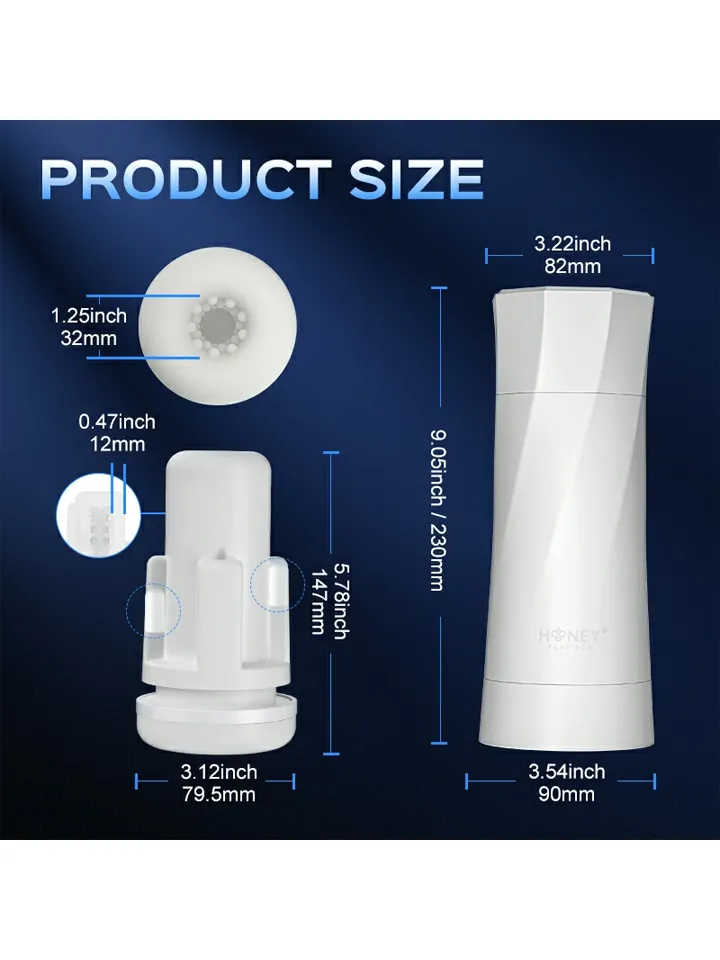 Sky Intense Suction & Vibration Blowjob Machine - Automatinis masturbatorius 7 [full]