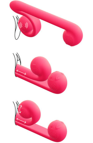 Snail Vibe Duo Vibrator Pink - Vibratorius 1