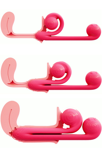 Snail Vibe Duo Vibrator Pink - Vibratorius 2