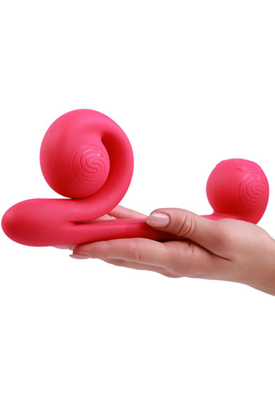 Snail Vibe Duo Vibrator Pink - Vibratorius 4